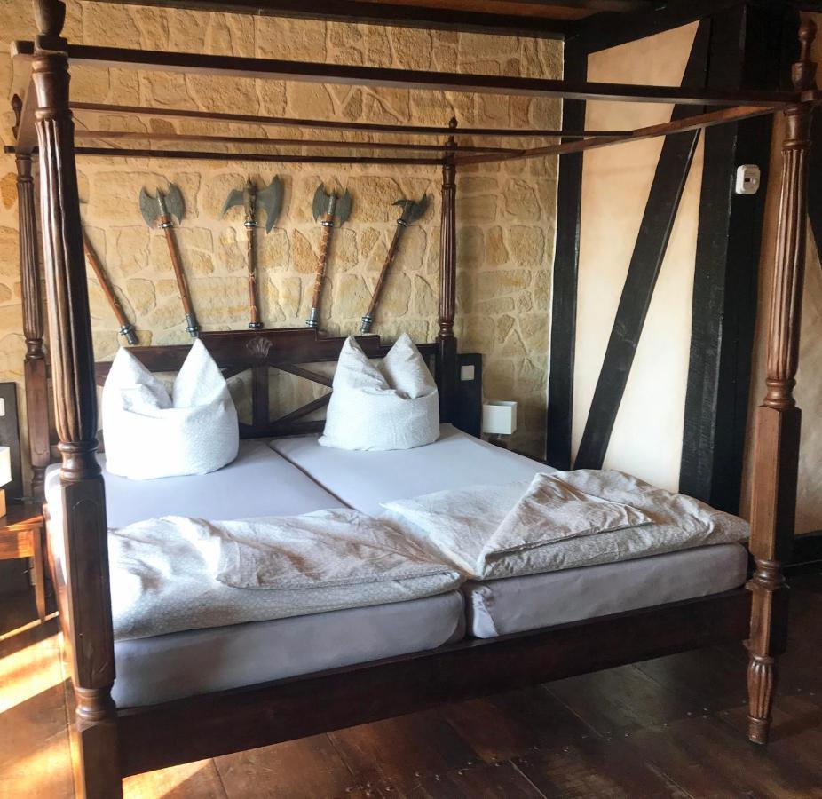 Ferienwohnung Wachstube Mit 3 Schlafraeumen Im Rittergut Leppersdorf Wachau エクステリア 写真