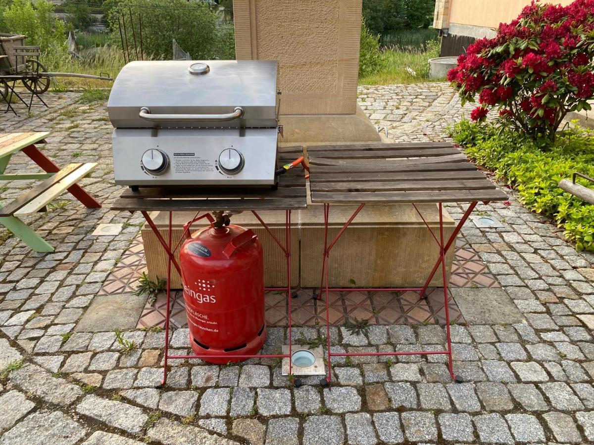 Ferienwohnung Wachstube Mit 3 Schlafraeumen Im Rittergut Leppersdorf Wachau エクステリア 写真